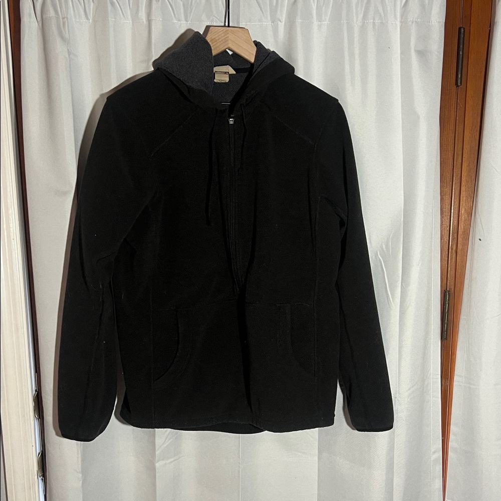 Duluth Trading Co Black Half Zip Hoodie